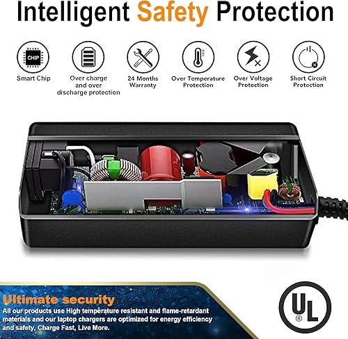 Miniatura 6 de Cargador USB tipo C para ordenador portátil Lenovo Chromebook C330 S330 100e 300e 500e ThinkPad T480 T480s T490 T570 T580 T580s E480 E580 Yoga C930