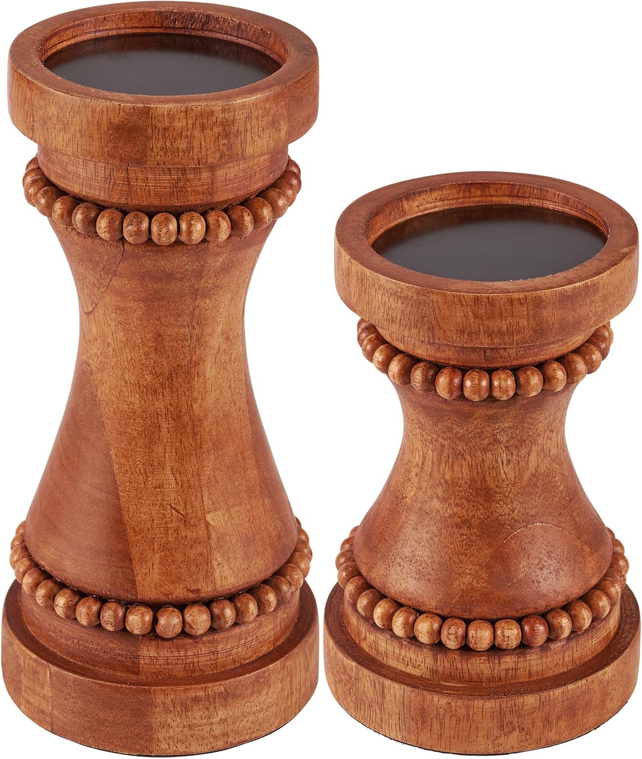 Primitives by Kathy Candle Holder Set - Gold Fleck
