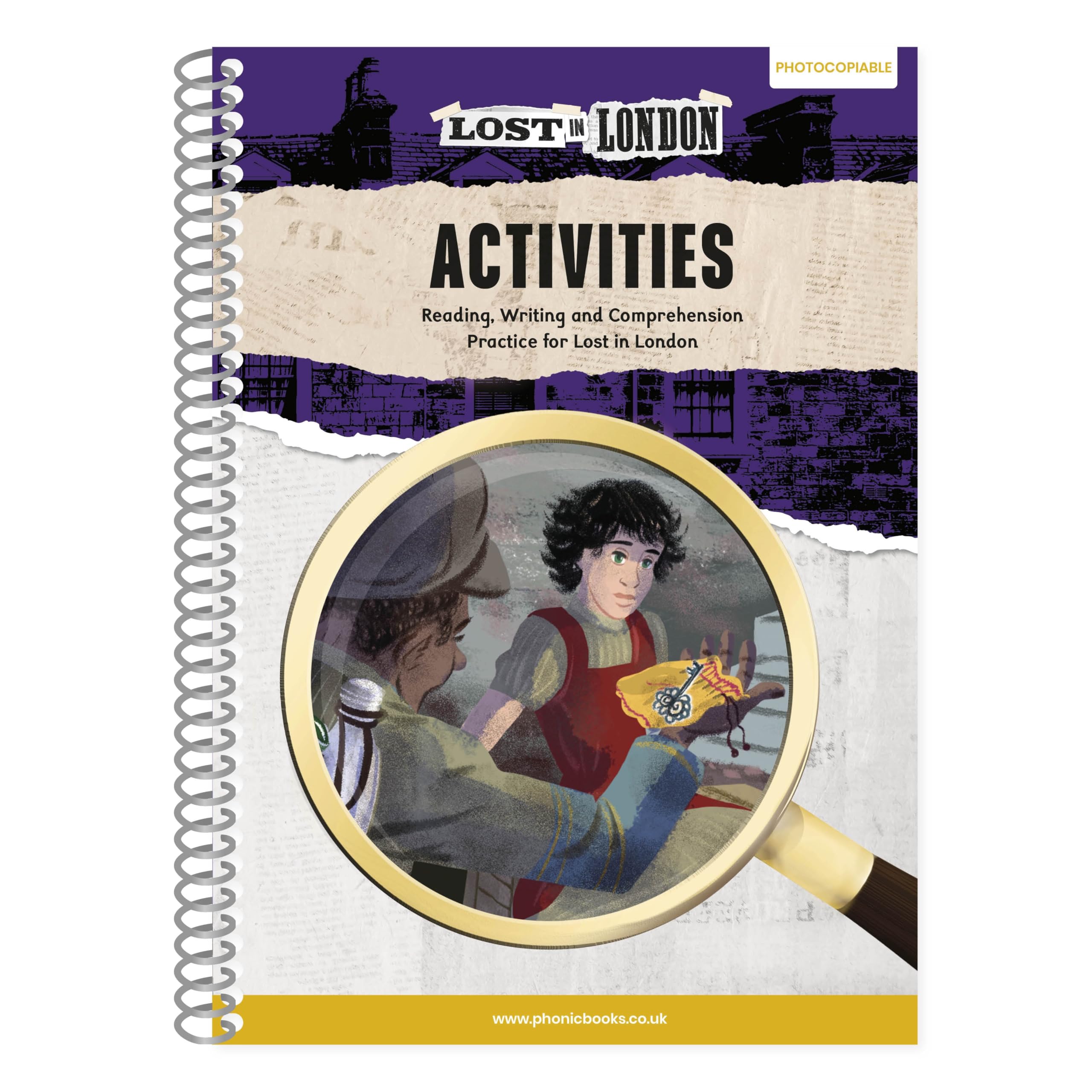 Phonic Books Lost in London Activities (Phonic Books Catch-up Decodable Readers)