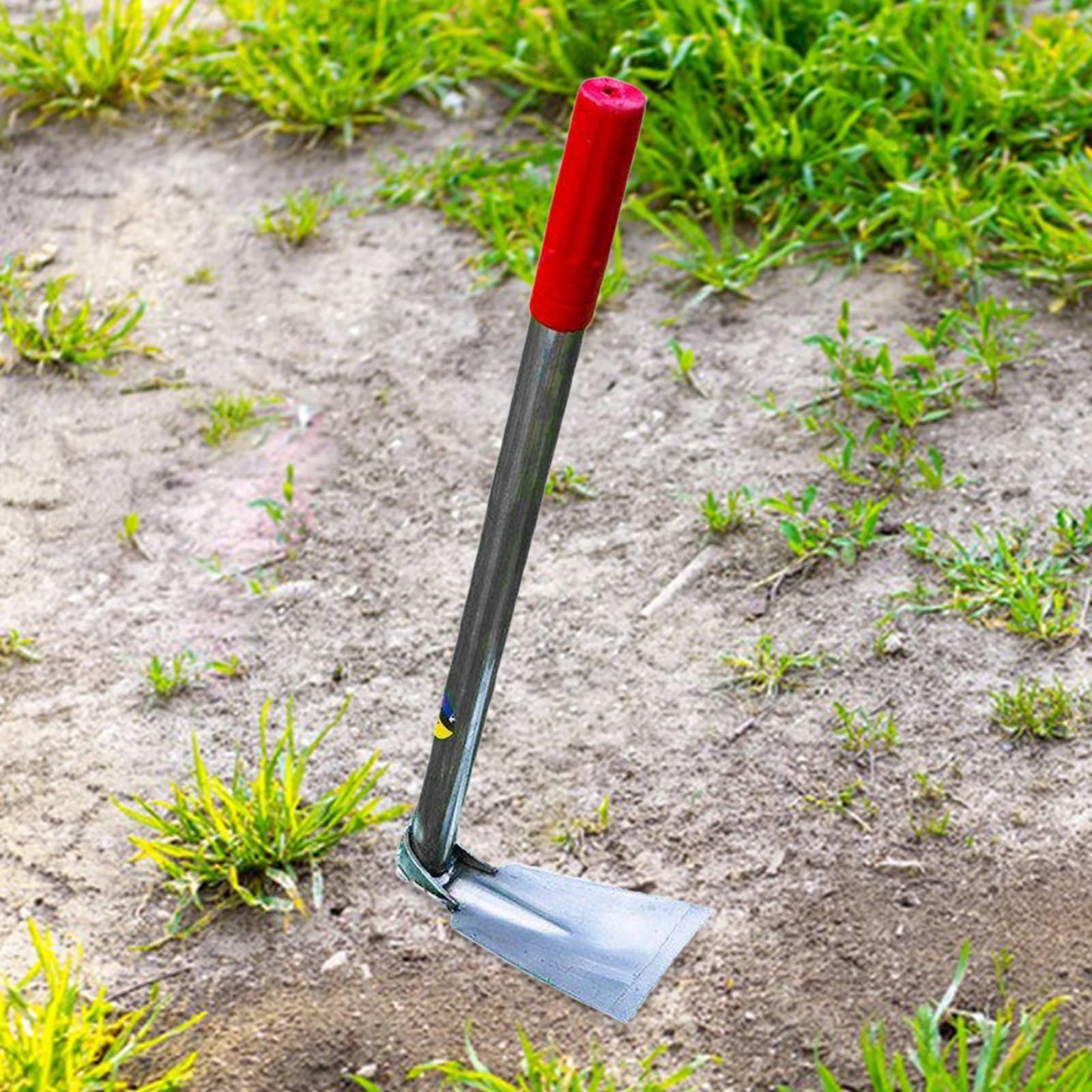 Binette pour Enfants Binette Houe Sarcloir Cultivateur en Acier au Manganèse Manche Antidérapant Joint Soudé Renforcé Désherbage Rapide Terrasse , Color to 3