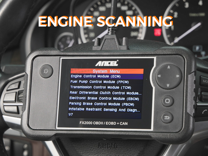 Amazon.com: ANCEL FX2000-US OBD2 Scanner Diagnostic Tool, ABS SRS