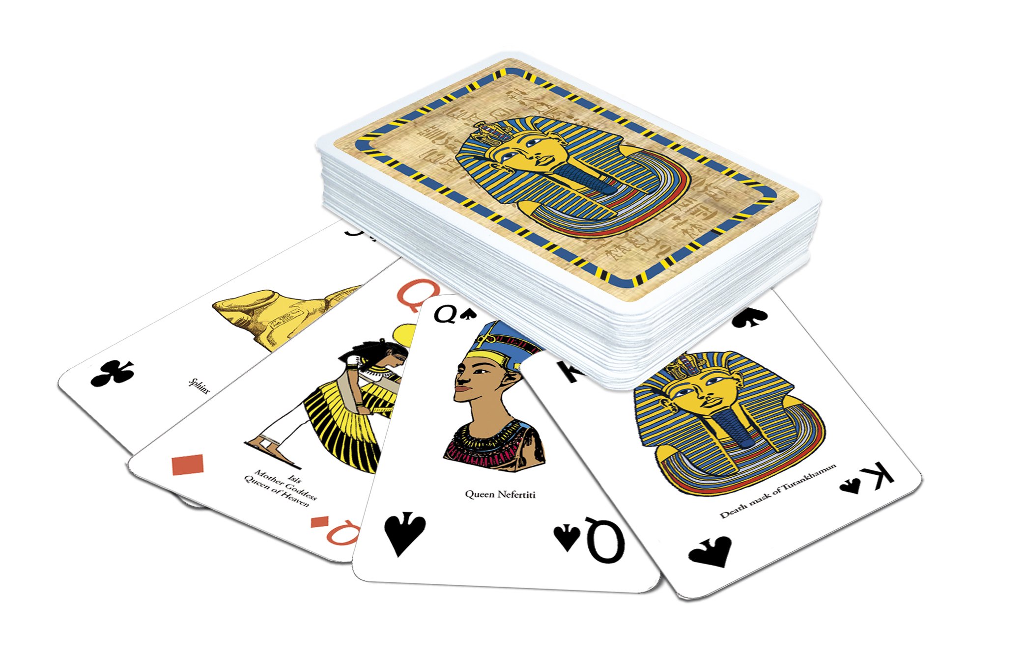 Green Board Games Ancient Egypt Playing Cards : Amazon.co.uk: Toys