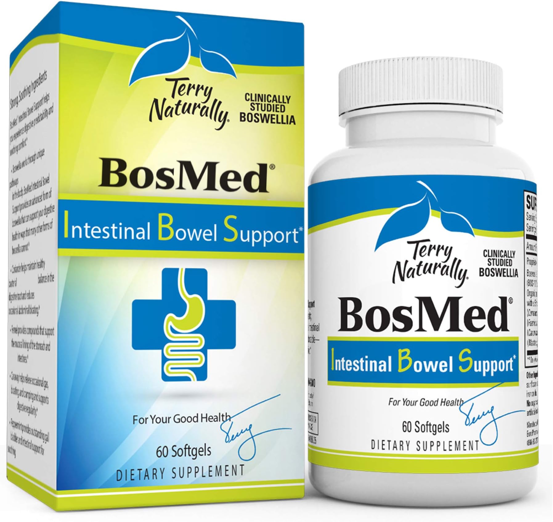 Europharma - Terry Naturally Bosmed Intestinal Bowel Support 60 Softgels 161627