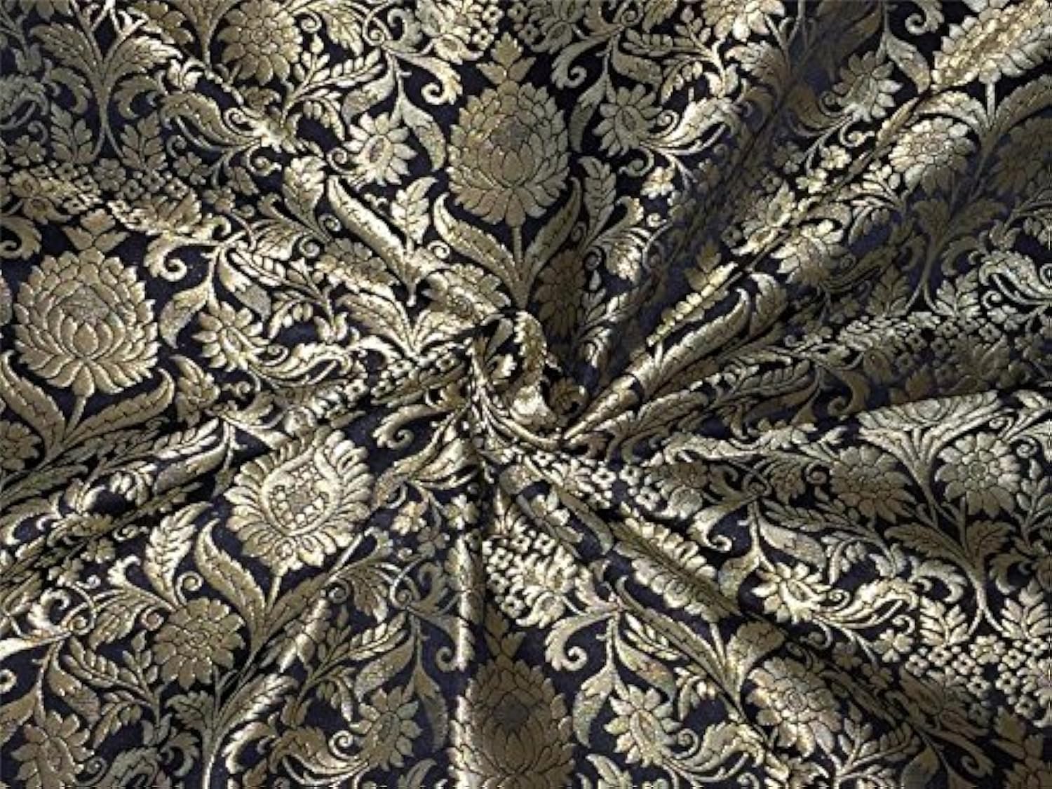 Tissu de brocart en soie pour confectionner une robe de soirée chic