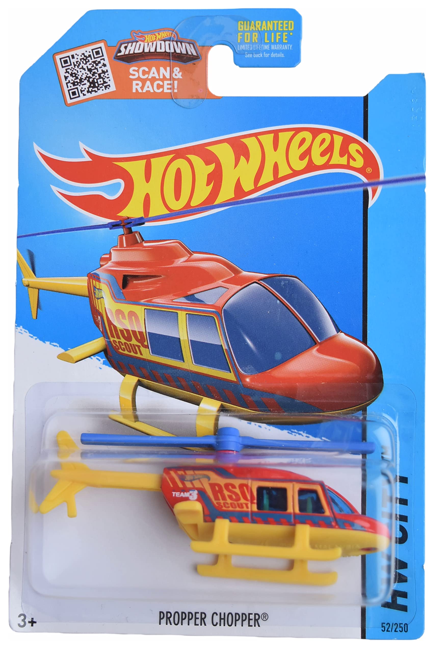 Amazon.com: Hot Wheels Propper Chopper, [red] City 52/250 : Toys