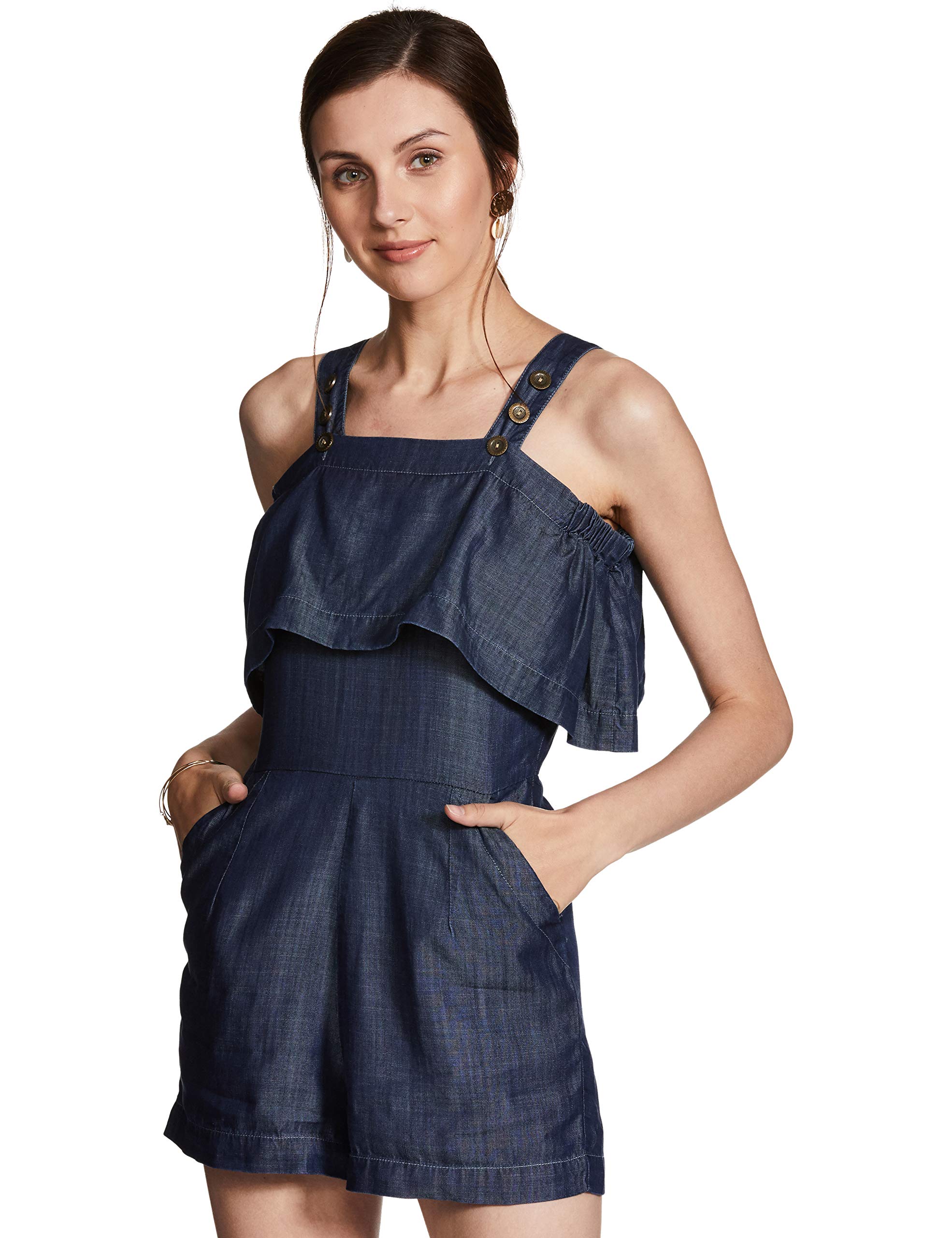 NUSH by Anushka Sharma Women's Rayon Playsuit