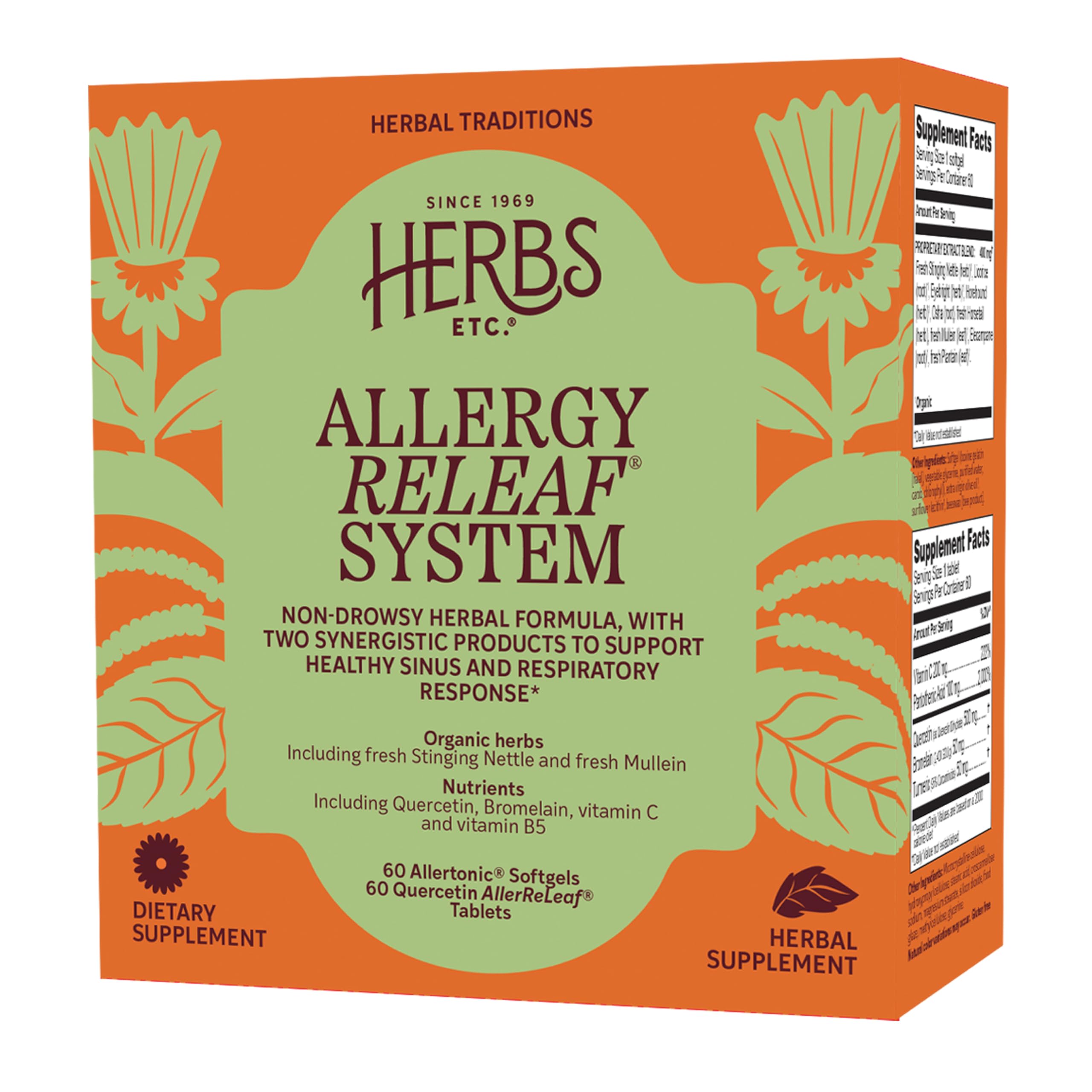 Herbs Etc. Allergy ReLeaf System 60 Count