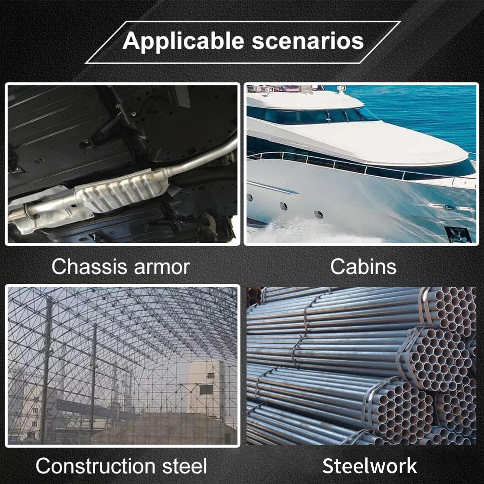 Nawwgy Undercoating Sprayer Guns with Suction Feed Cup for Truck Bed Liners Rustproofing Hard to Reach Areas in Vehicle Coating Car Chassis Armor Glue Gun Set