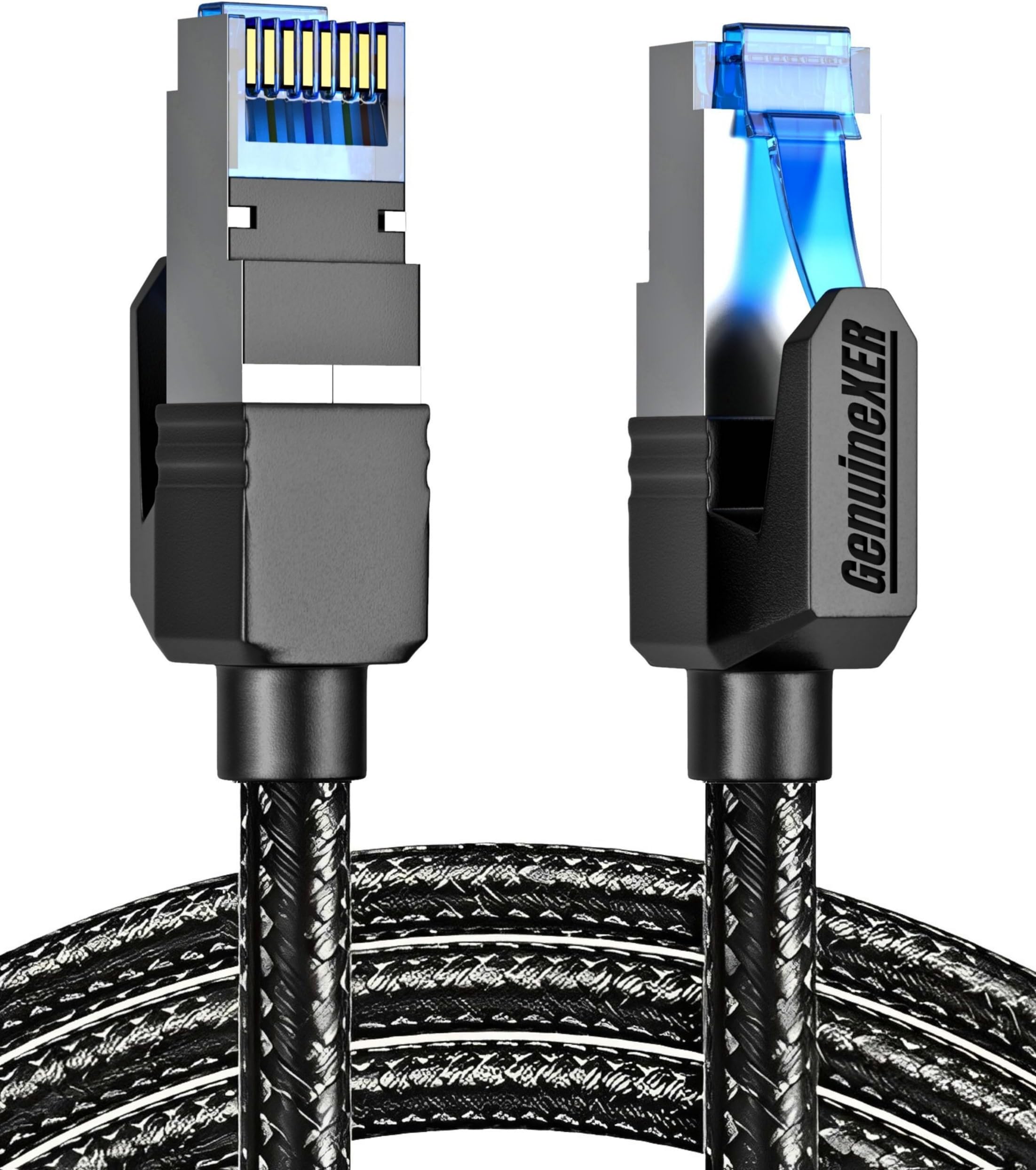 Câble Ethernet Vention Cat.8 – 5m – 40Gbps 2000Mhz – SFTP – Haut Débit
