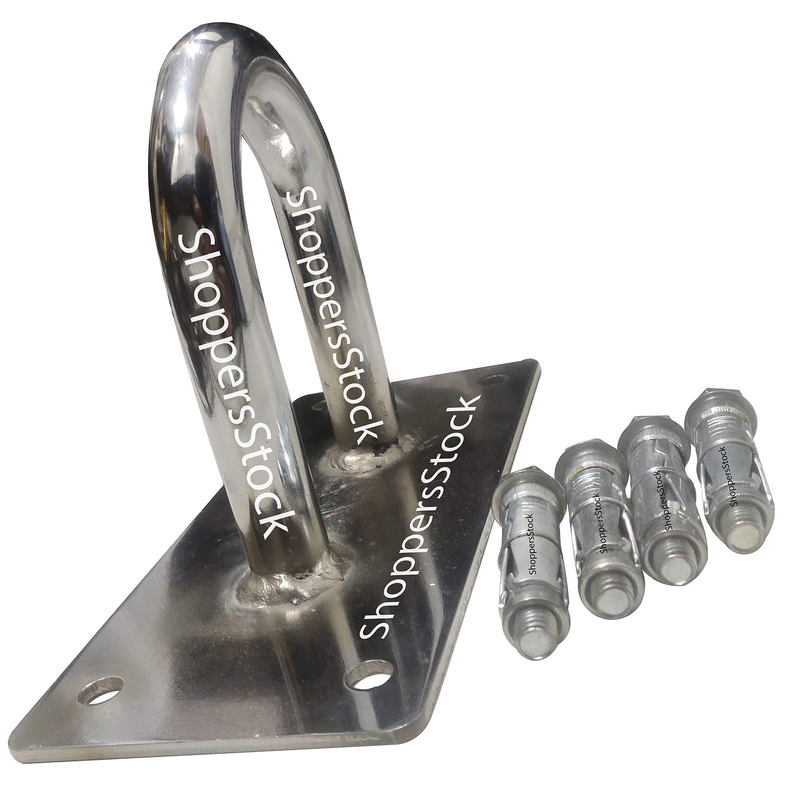 U ULITMATE Steel Chrome Wall Mount Hook for Battle Rope/Battle Rope Platform with 4Pcs Fationer Hook. (B08CVK96SV) Amazon Price History, Amazon Price Tracker