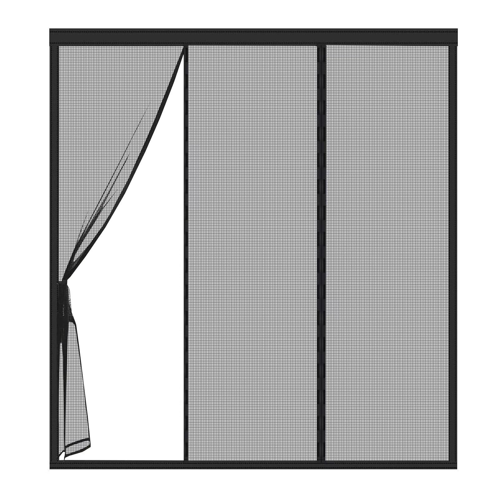Magnetic Screen Door Magnetic Door Screen Mesh Curtain Pet Friendly Screen Door Mosquito Magnetic Door Screen Door Net 100 240cm - View #8