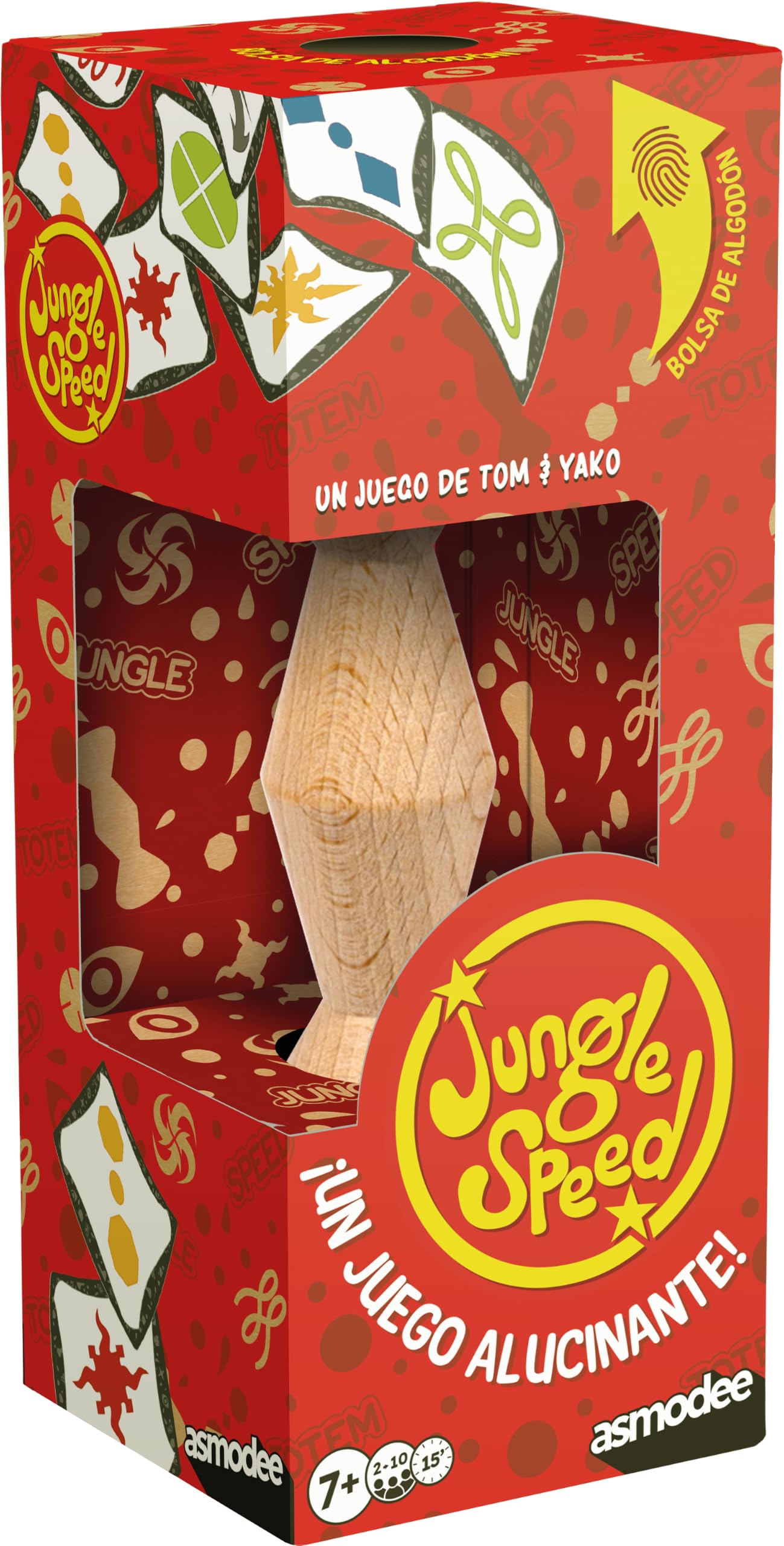 Asmodee Jungle Speed Juego de Cartas, Juego de Mesa Divertido