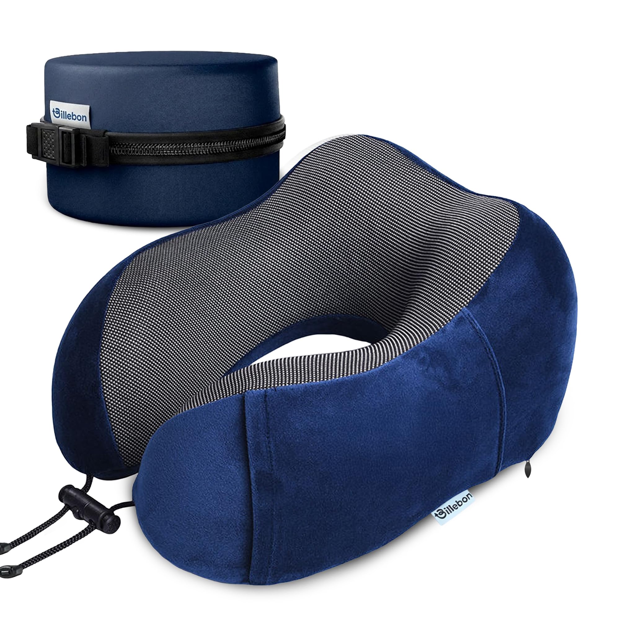 Billebon Memory Foam Neck Pillow - Travel Comfort -24