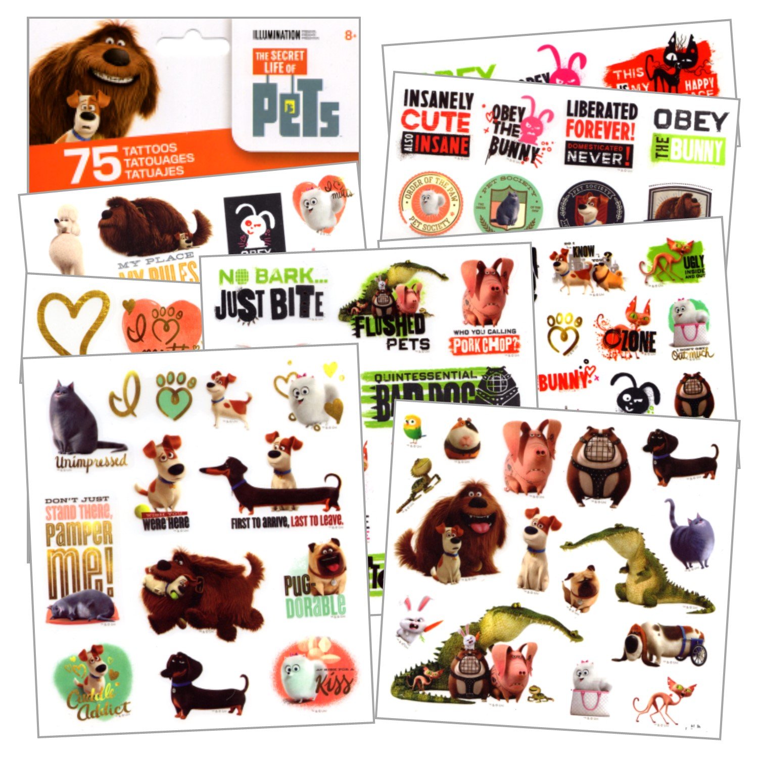 Secret Life of Pets Tattoos Unveiled