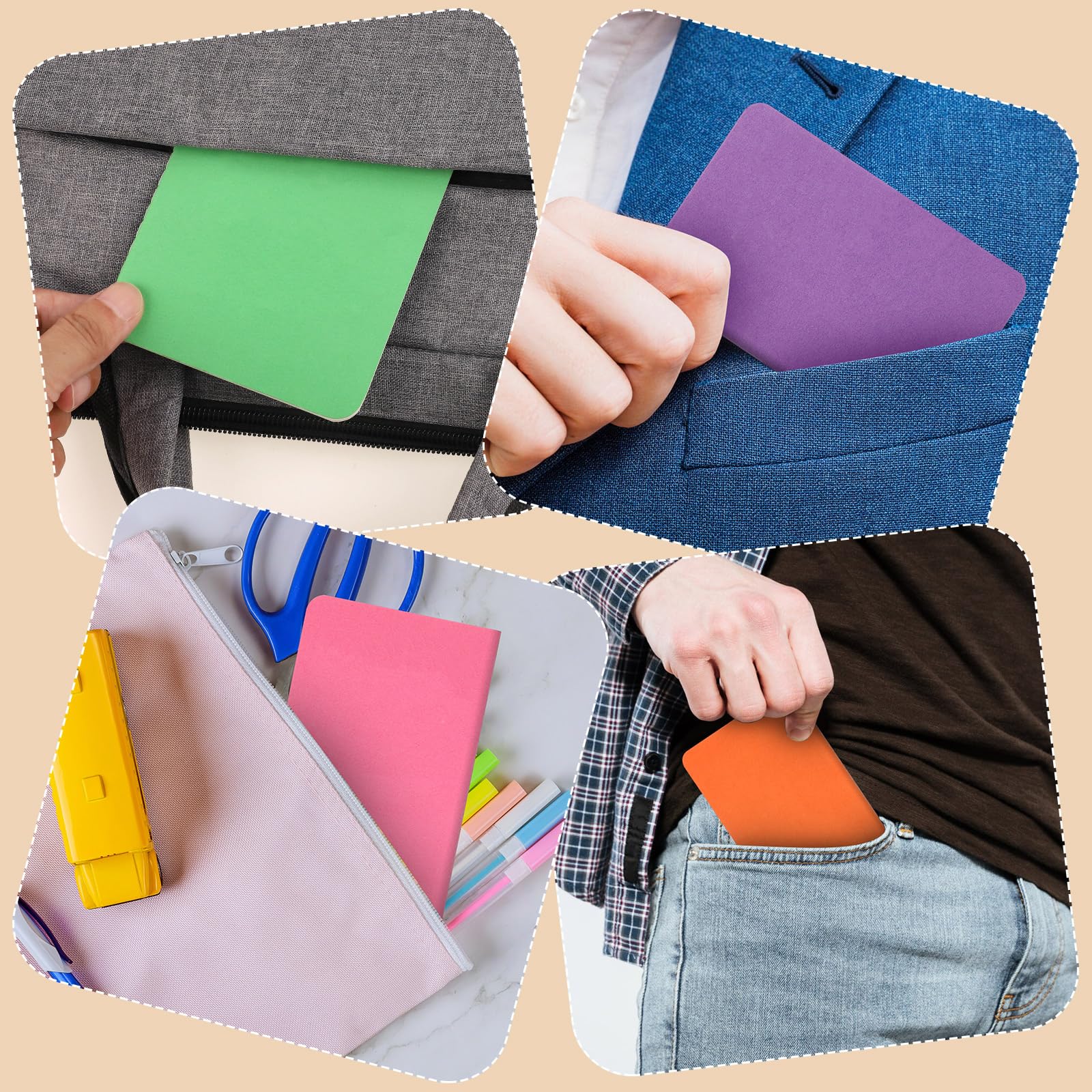 BESARME 60 sztuk mini notebooków luzem, pusty papier, mały kieszonkowy notatnik, mini szkicowniki, mały pamiętnik, notatniki dla uczniów, przybory szkolne, nagrody, klasa, wymiana prezentów, upominki