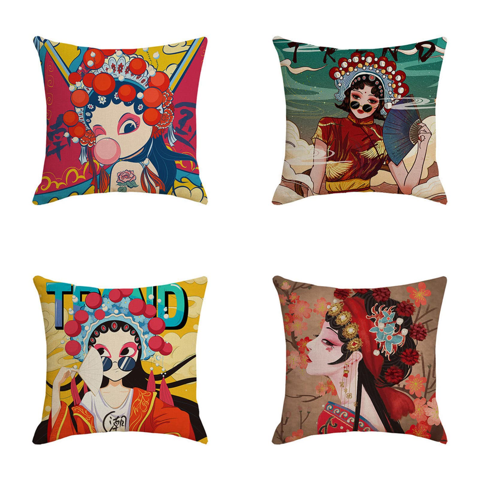 Taie d'oreiller 50x50 en lin véritable pour insuffler de la joie dans votre salon