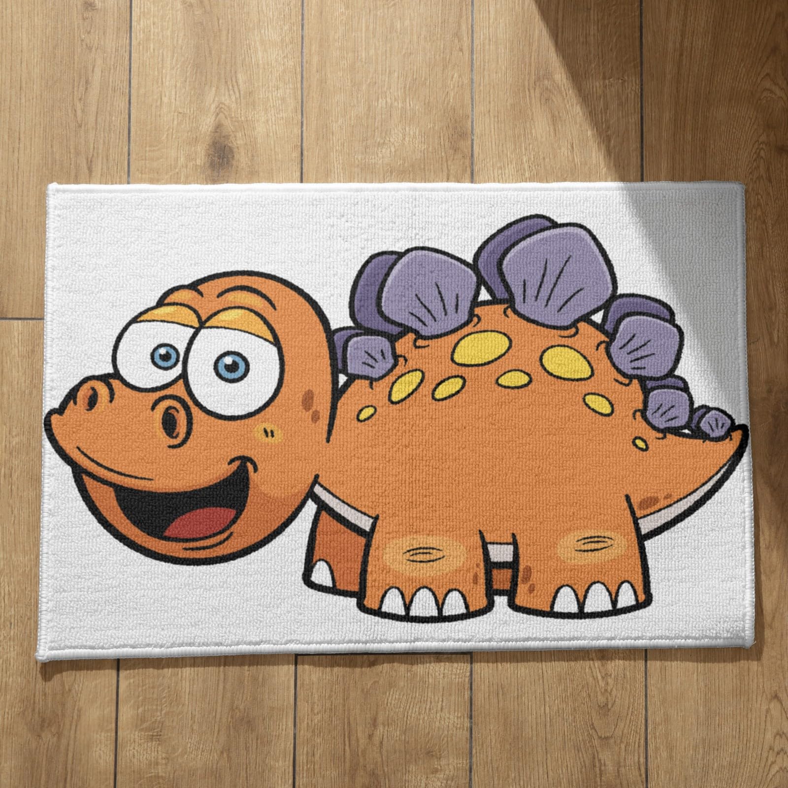 Tapis de cuisine lavable en machine CEVAN avec motif dinosaure