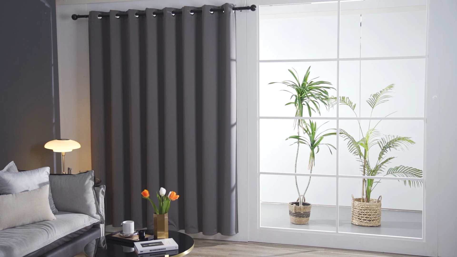 Deconovo Tende Camera da Letto Oscuranti per Interni 260 CM Altezza, Tenda Oscurante Termica Isolante con Anelli per Finestre 1 Pannello, 140x260 CM, Rosa