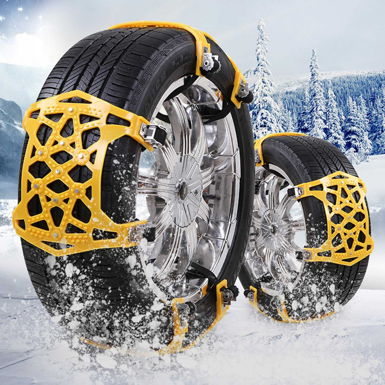 雪が降ってからでは遅いです 金属タイヤチェーン 5000円 ジャッキ 