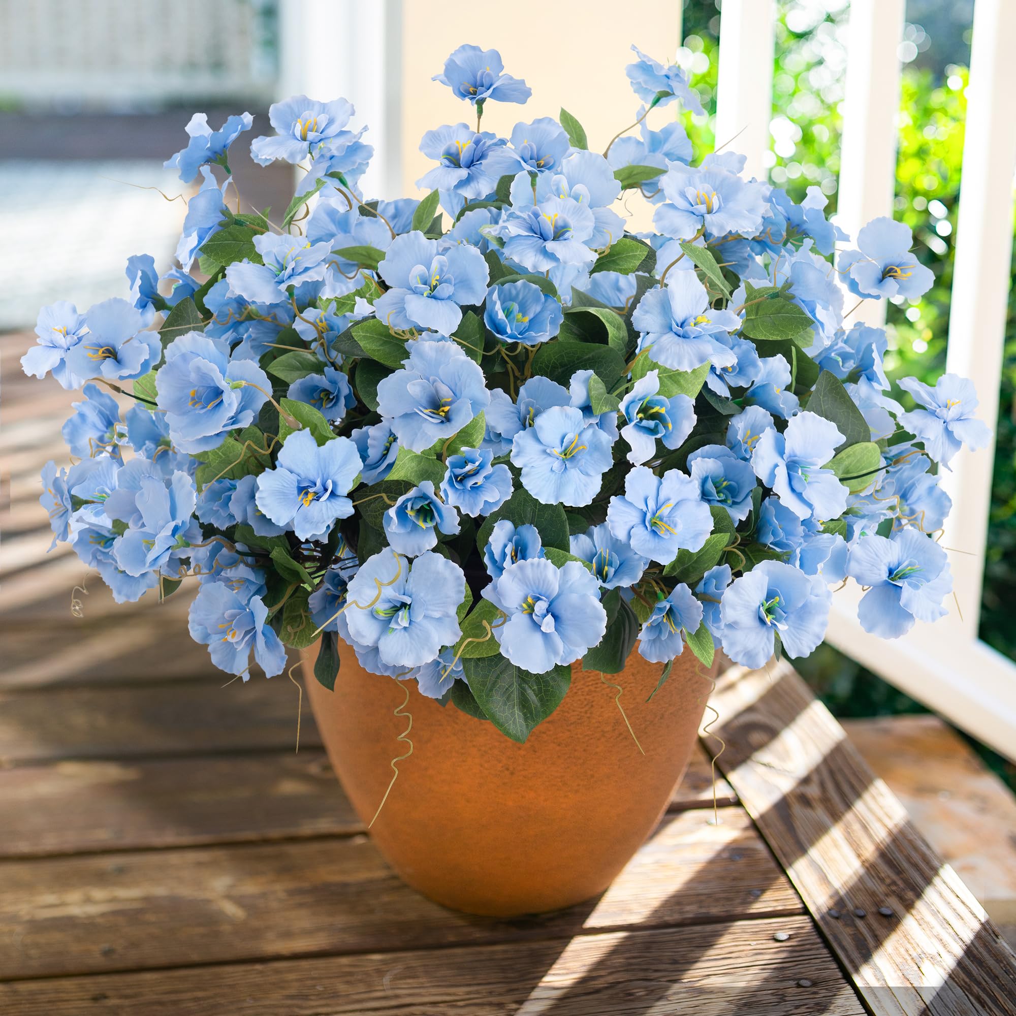Amazon.co.jp: ハイビスカス 造花 植物 屋外装飾 6束 シルク
