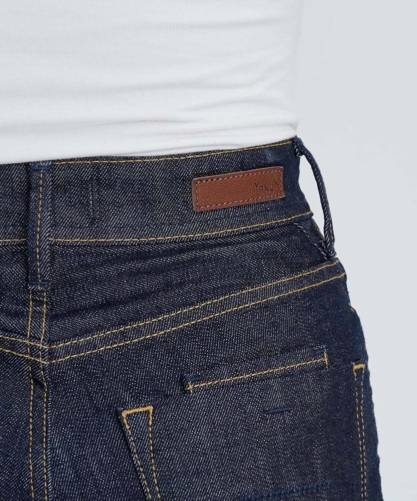 【YANUK/ヤヌーク】LEA BOYS STRAIGHT OWI デニム26 Trick Denimボーイズストレート