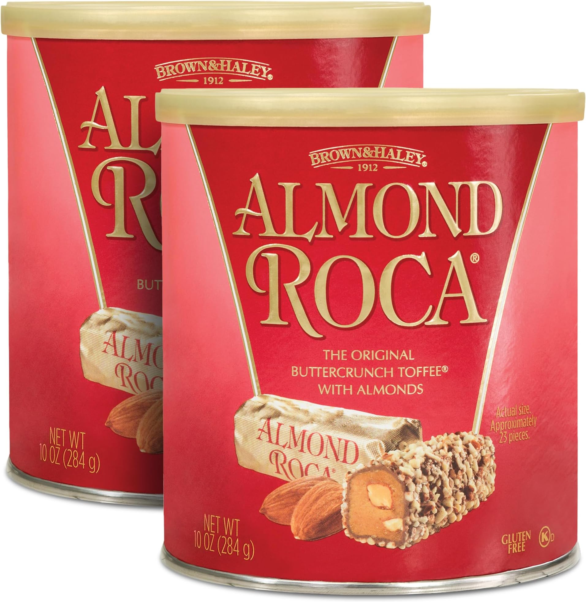 Almond Roca Buttercrunch Toffee with Chocolate and Almonds (Pack of 2),1.87 pounds