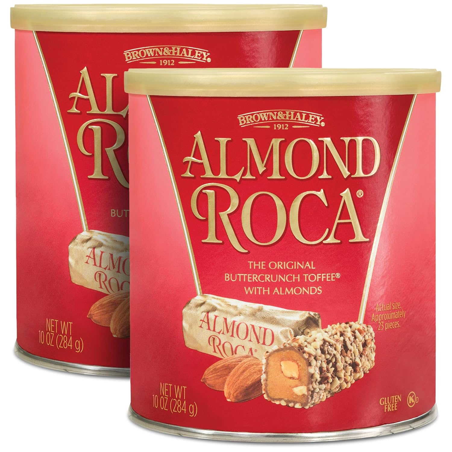 Almond Roca Buttercrunch Toffee with Chocolate and Almonds (Pack of 2),1.87 pounds