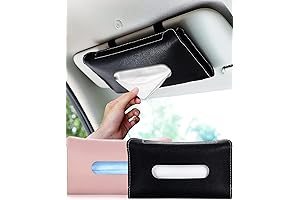 Car Visor Tissue Holder and Mask Dispenser for Clean and Organized Cars