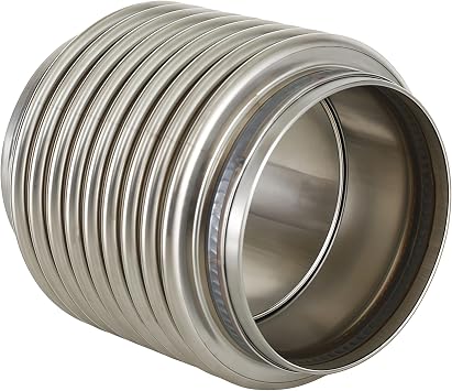 3 ID Exhaust Flex Bellows T304 Stainless Steel Length 4 Flex Joints and Connectors