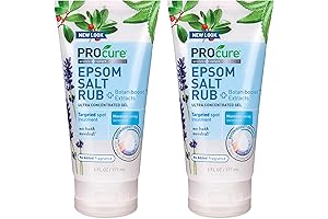PROcure Epsom Salt Gel Rub with Aloe Vera: Targeted Relief for Muscle Tension