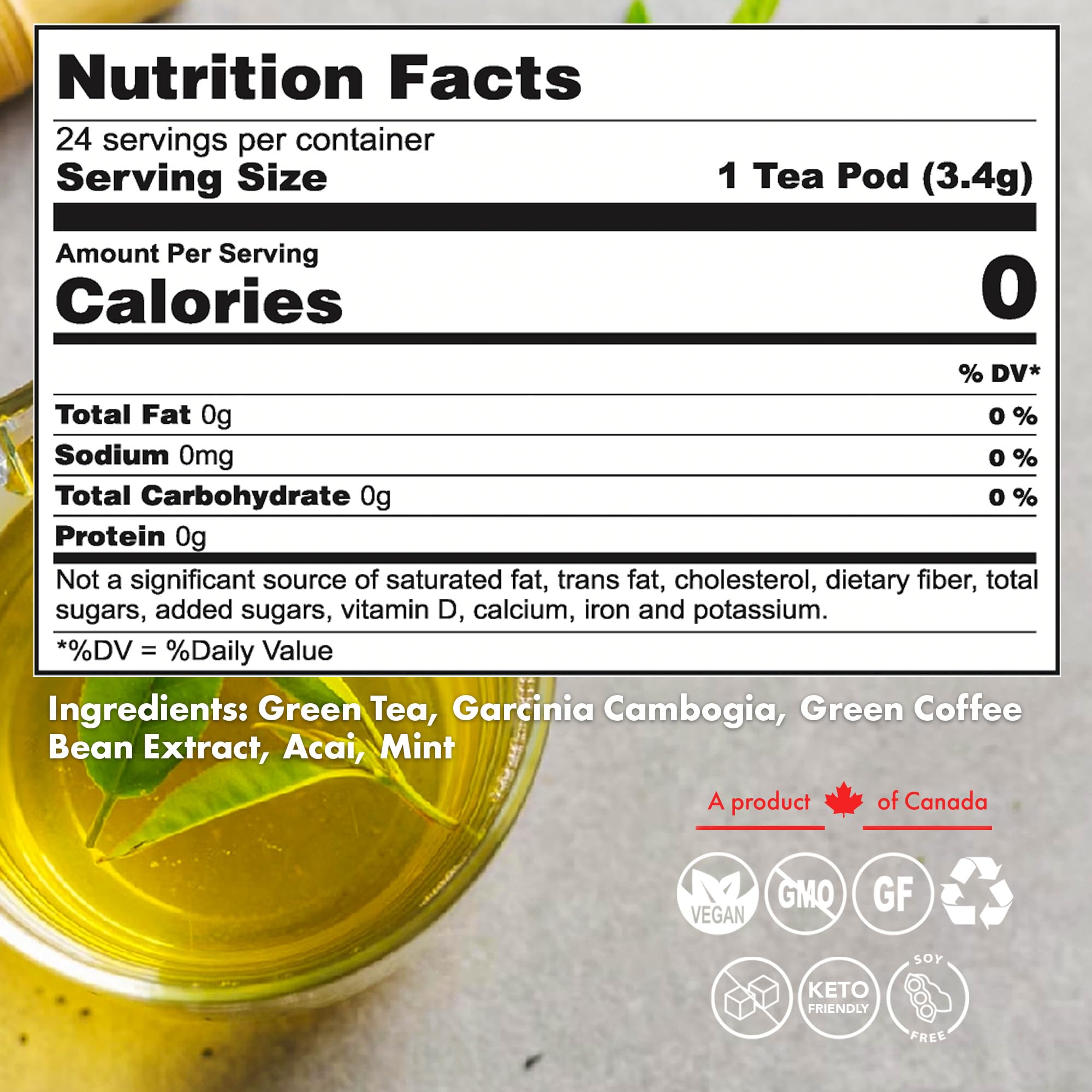 Amazon.com : SOLLO Slim Tea K-Cup, Diet Support, Weight Loss with