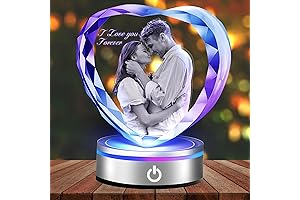 Exquisite Crystal Photo: Personalized Gift of Sentimental Value