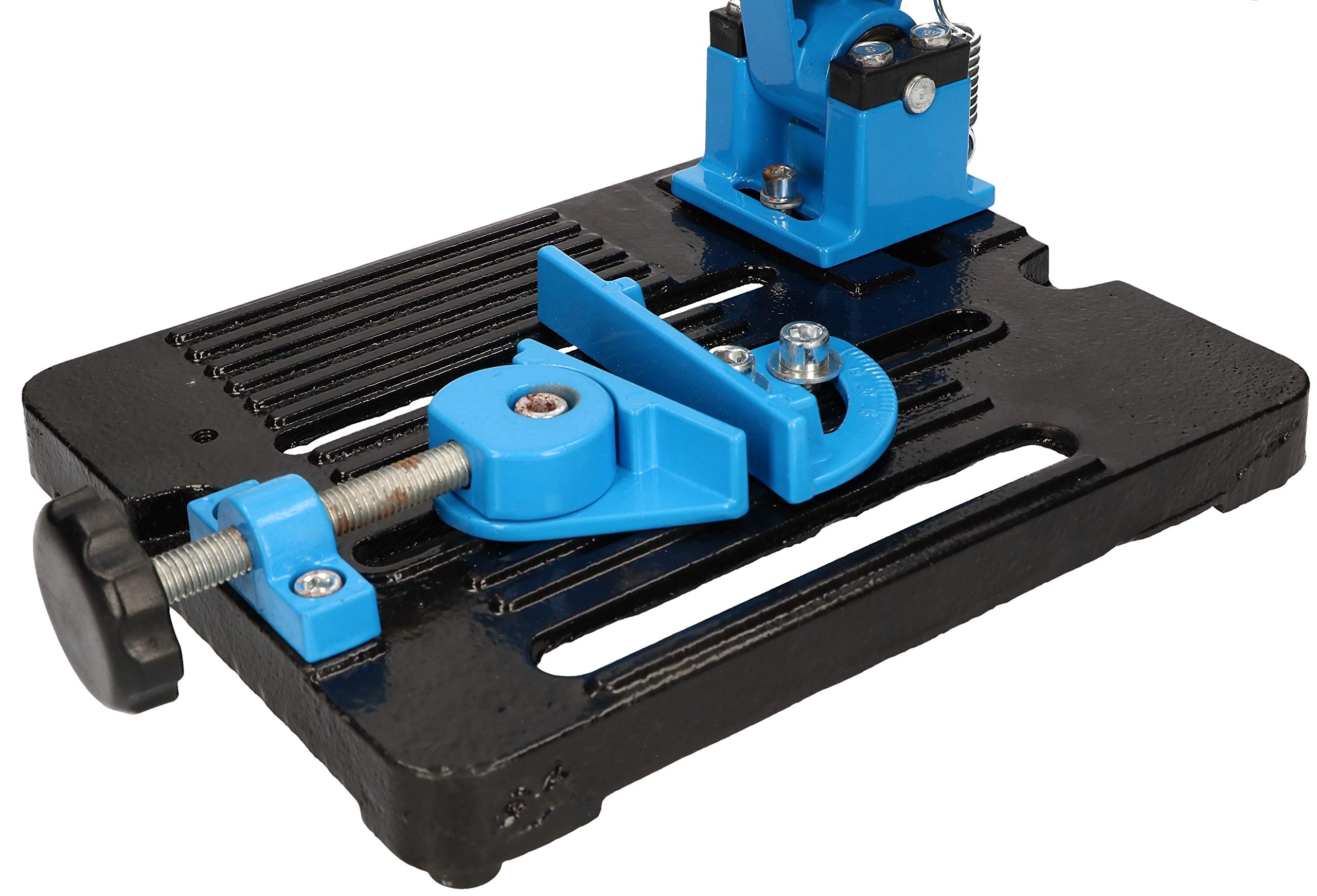 KOTARBAU® Supporto per smerigliatrice angolare per dischi da taglio Ø 115/125 mm per separare metallo, acciaio, pietra, plastica