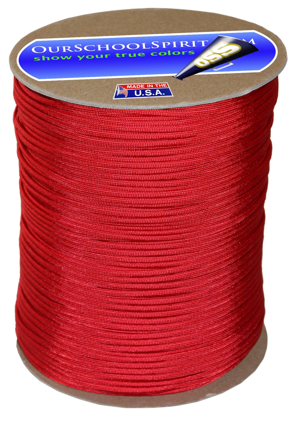 50' Hank 100 ft Hanks & 1000 ft spools of Paracord 550 Type III Parachute Cord 7 Strand