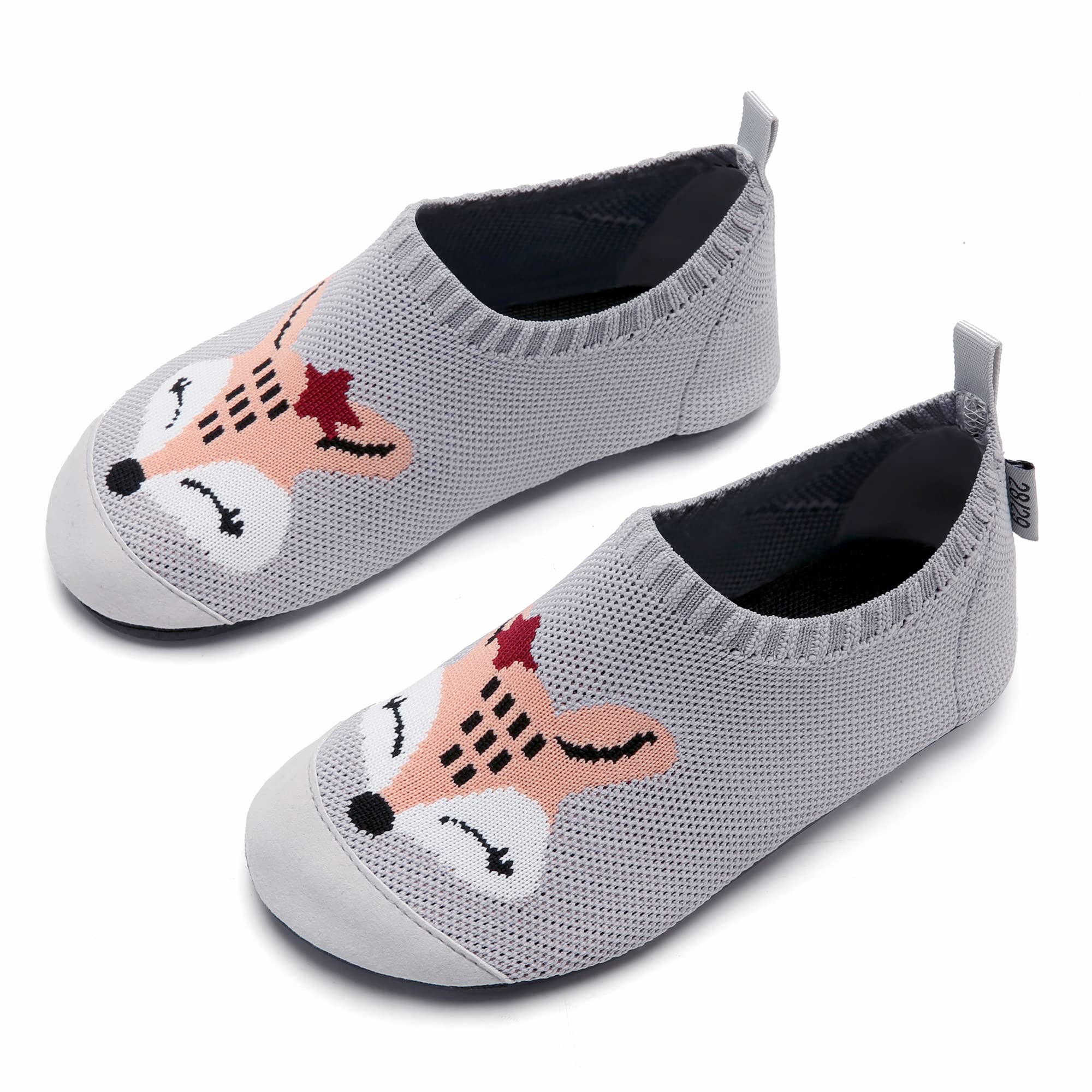 IceUnicorn Hausschuhe Kinder Atmungsaktive Pantoffeln Leicht Rutschfest Kleinkinder Hüttenschuhe Jungen Mädchen Slippers
