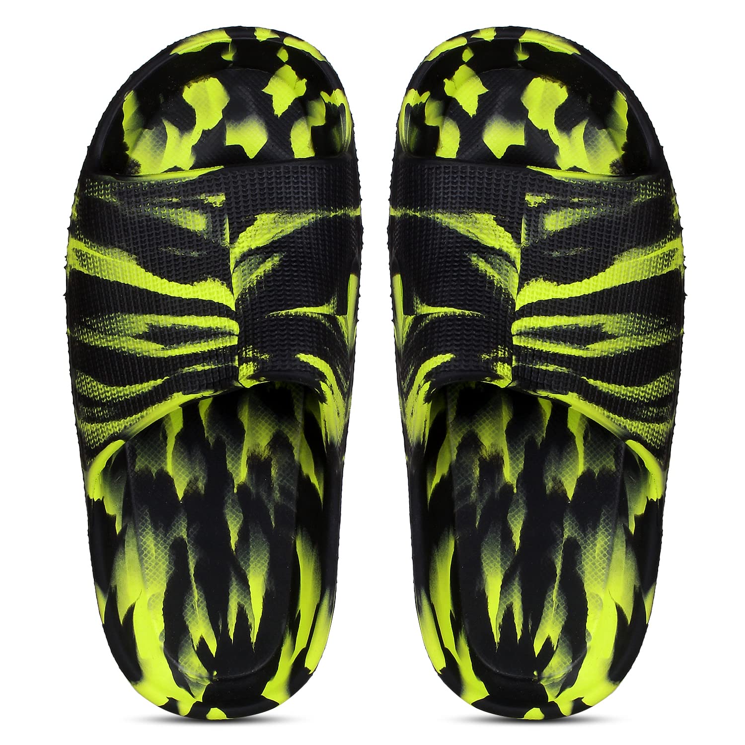 PeniLo Mens Slipper (Black, Green, 8) (B0B5DBZLGS) Amazon Price History, Amazon Price Tracker