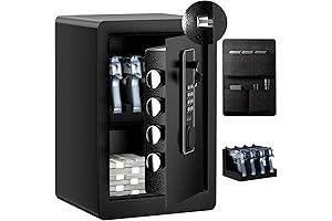 20 Gun Safe with Pistol Rack, Electronic Keypad, and Adjustable Shelf