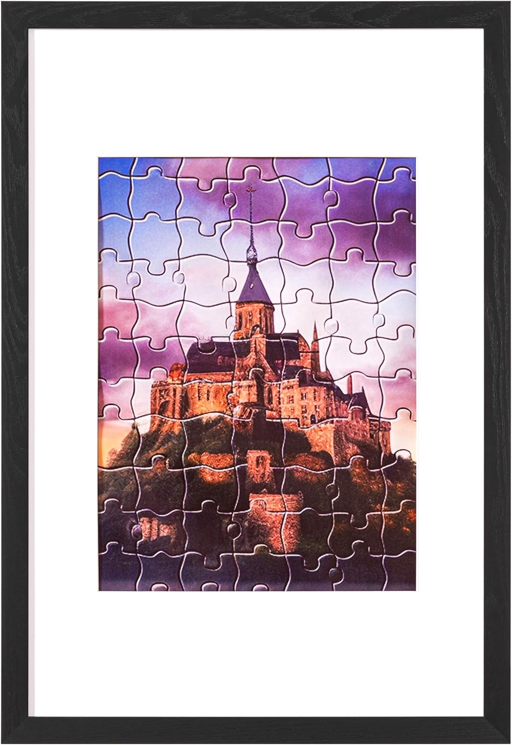 eletecpro 18x24 Picture Frame for Puzzles, Poster Frame for