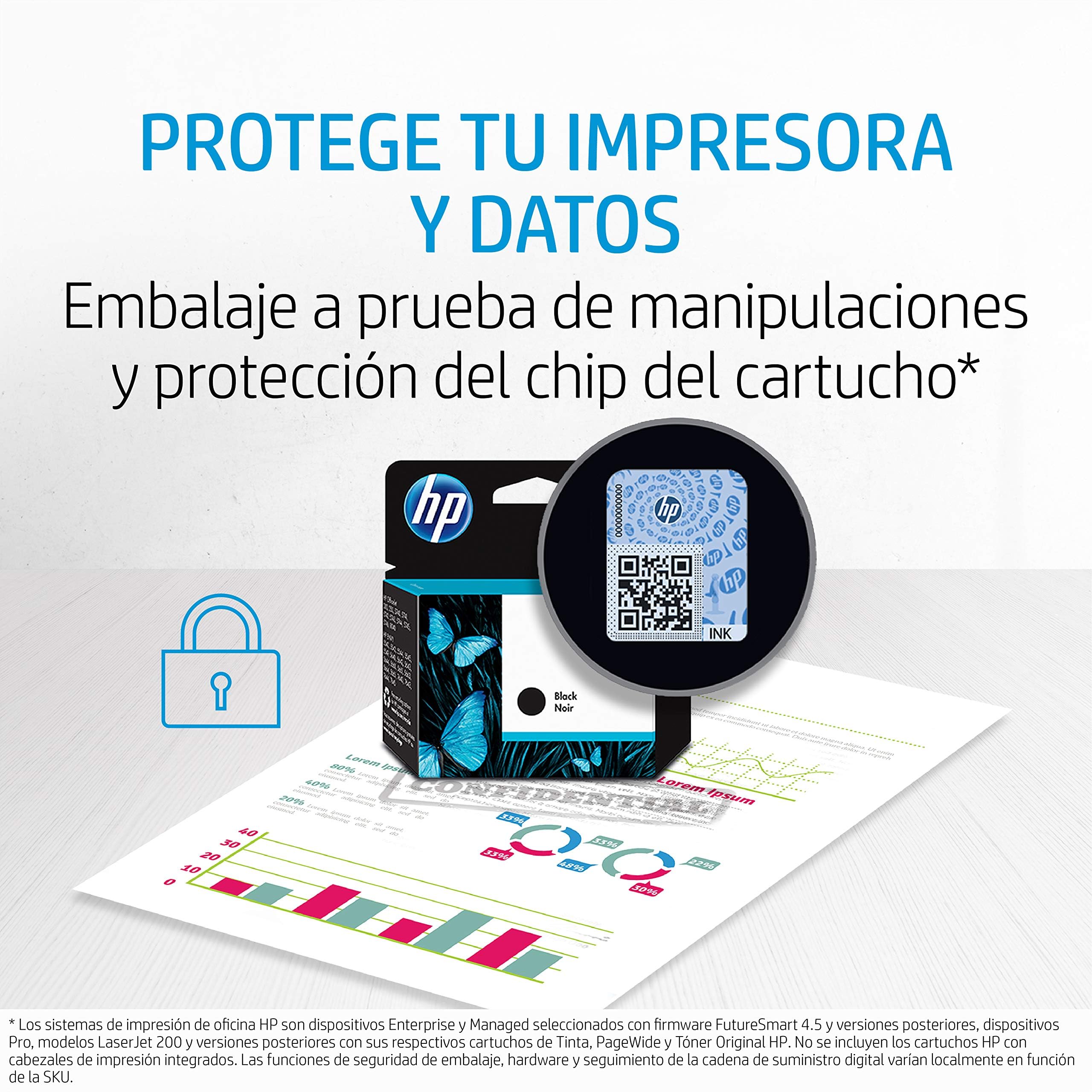 HP Multi Pack 932XL-933XL C2P42AE Confezione da 4 Cartucce Originali ad Alta Capacità, per Stampanti OfficeJet 6100, 6600, 6700, 7110, 7510, 7610 e 7612, Nero, Ciano, Giallo e Magenta