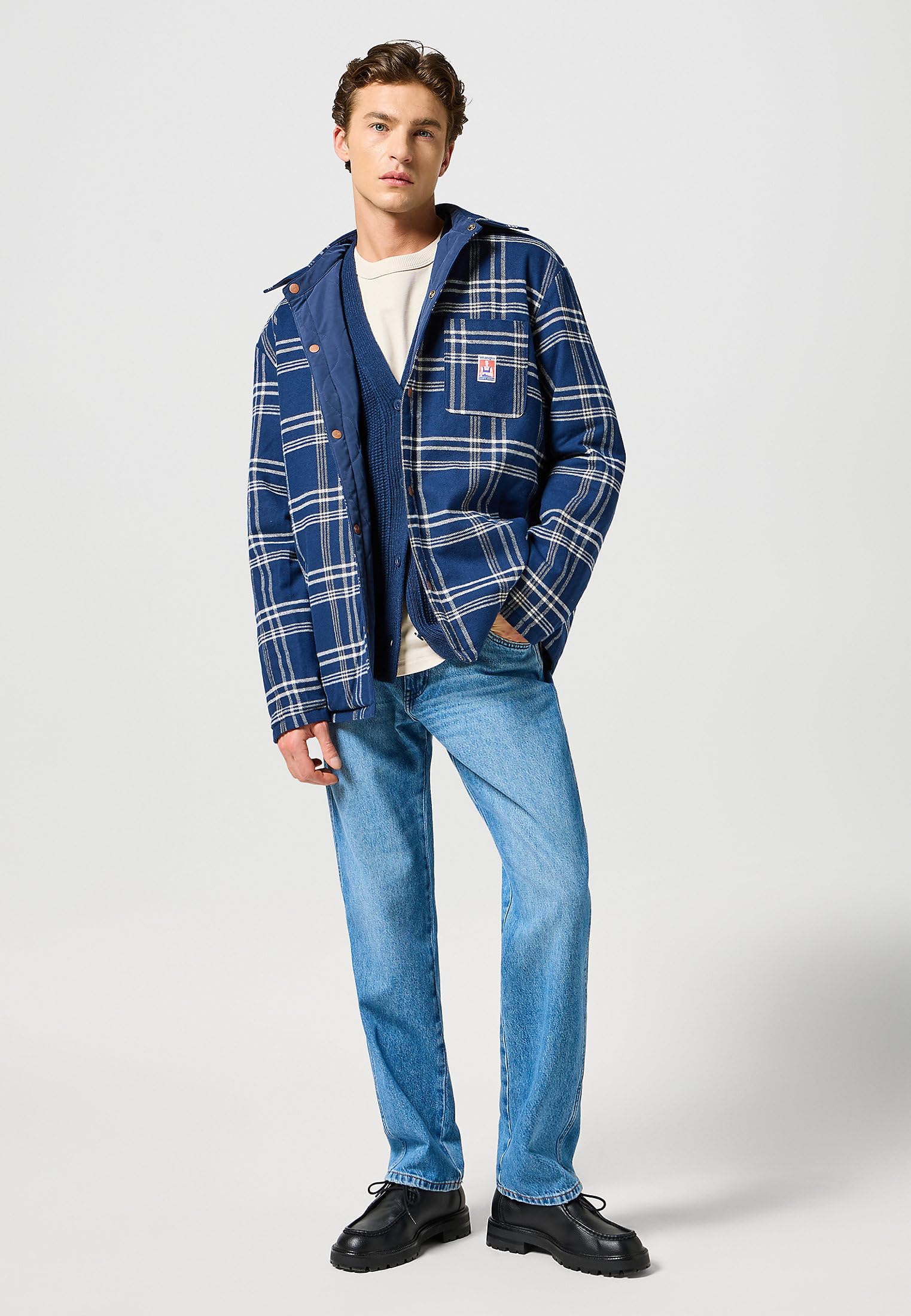 Wrangler Frontier - Dżins Mężczyźni