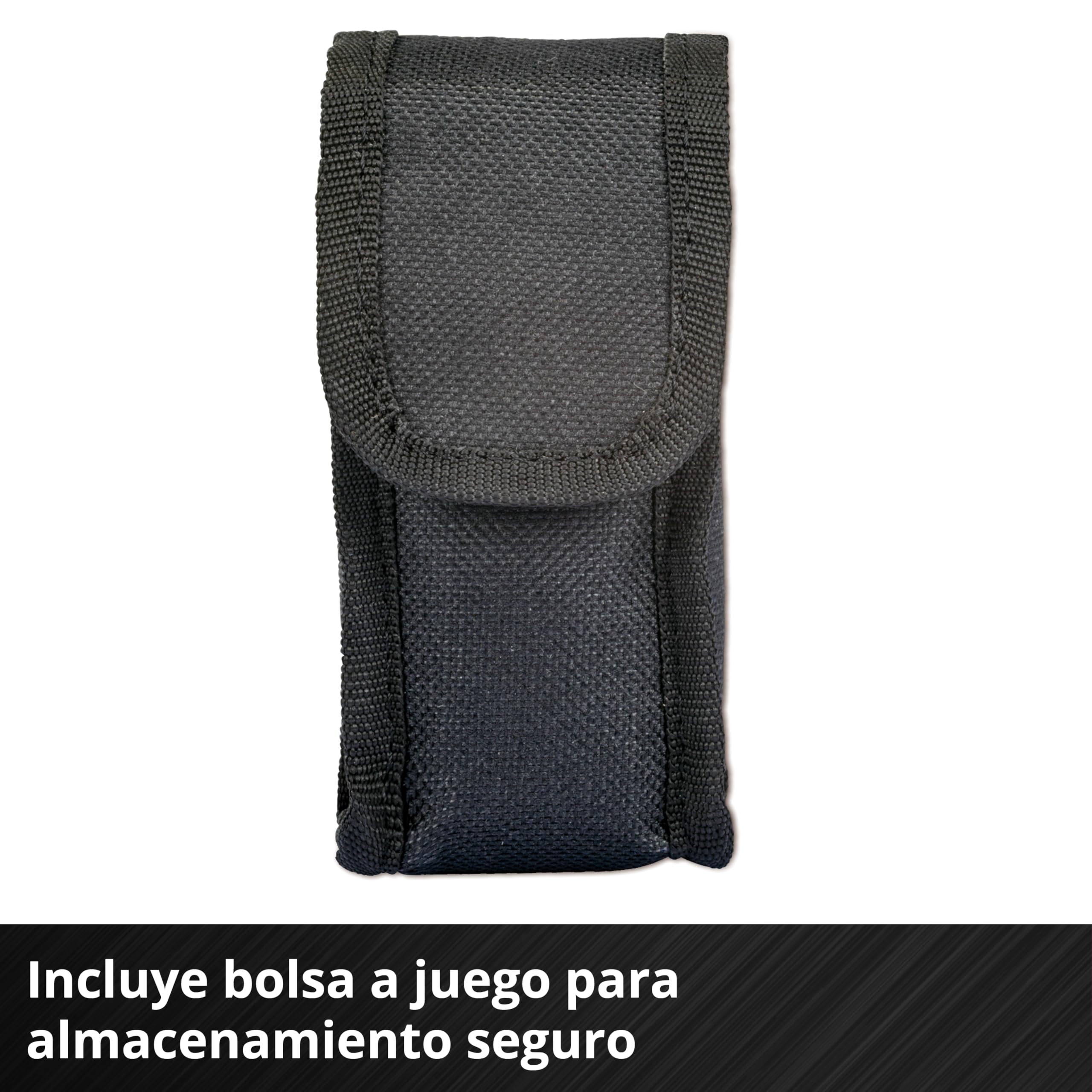 Einhell telémetro láser TC-LD 40 R (40 m máx. rango de medición, modos de medición de distancia, superficie, volumen, medición continua, pantalla LCD, apagado automático, bolsa, sin baterías)
