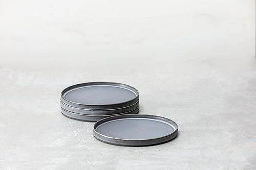 Miniatura 2 de Fortessa Sound Stoneware - Juego de vajilla de 16 piezas, servicio para 4, Thunder