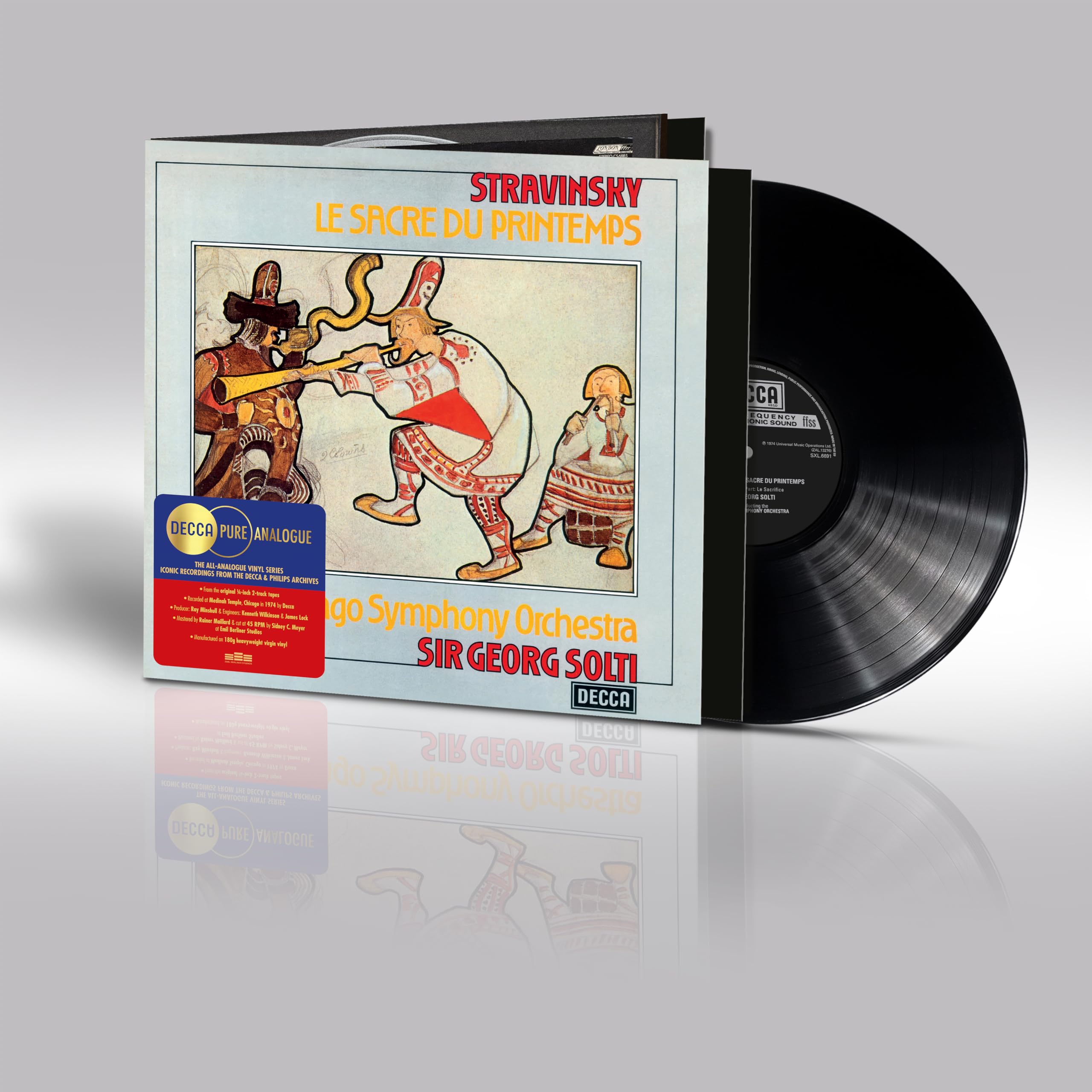 Strawinsky: le Sacre du Printemps (Decca Pure Analogue)