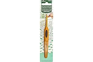 Clover Soft Touch 5.0mm Ergonomic Crochet Hook – Designed for Comfort and Precise Stitching
