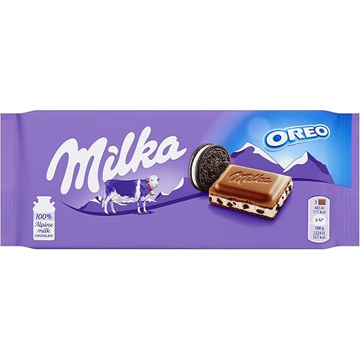 Milka Oreo Biscuit Pieces 100g