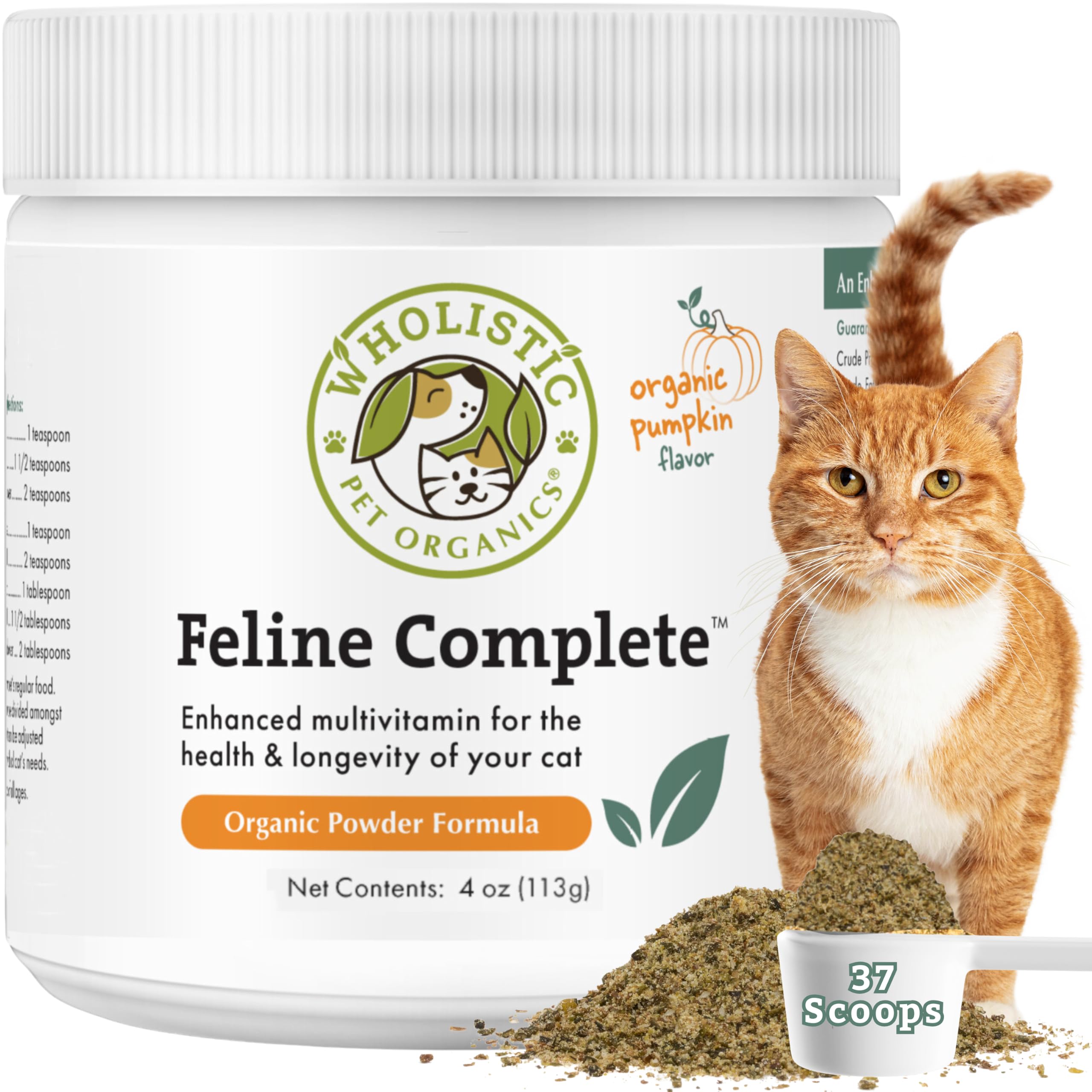 Organic Cat Vitamins, 8 oz, 75 Scoops, Essential Nutrients for Cats — Amazon image 14