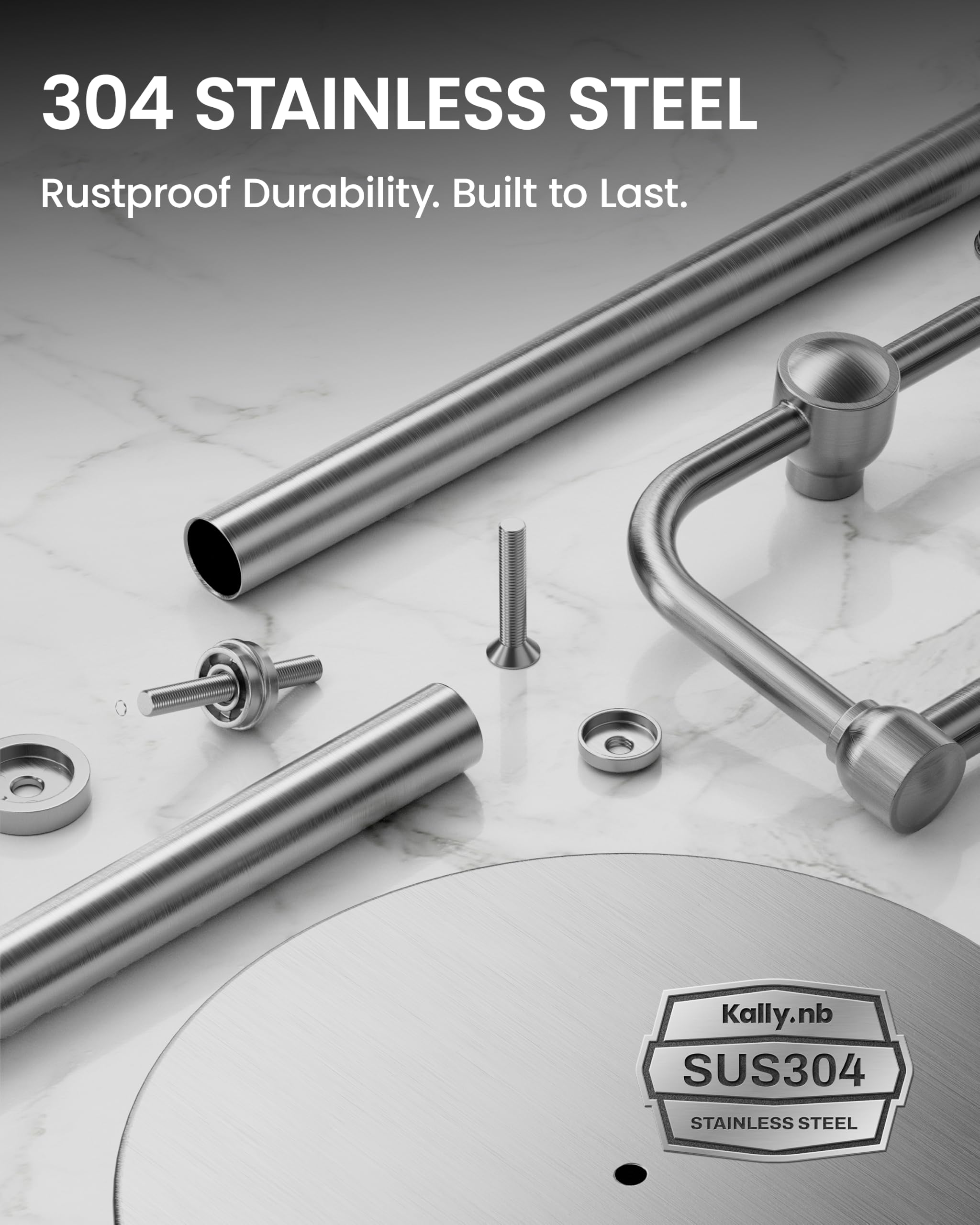 Heavy-Duty Stainless Steel Toilet Paper Holder -5