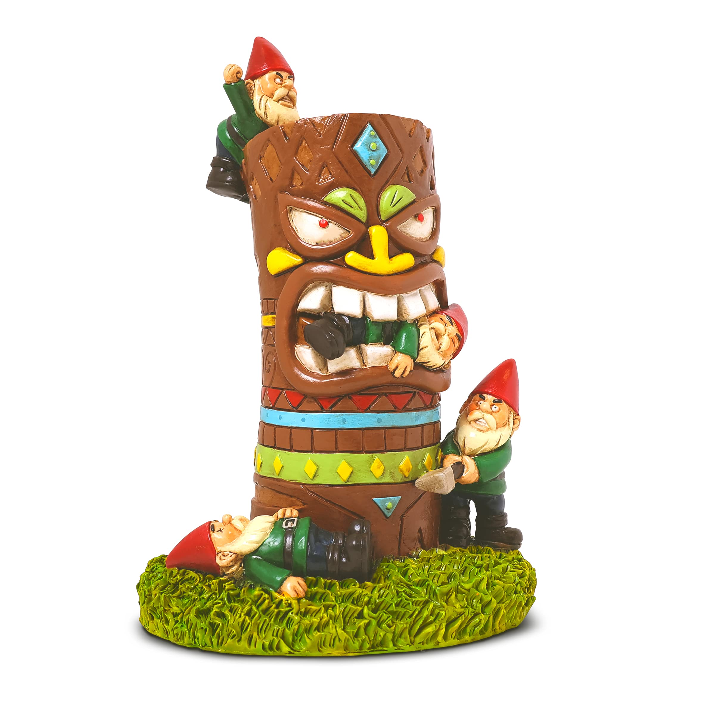 Tiki Battle Gnome Statue