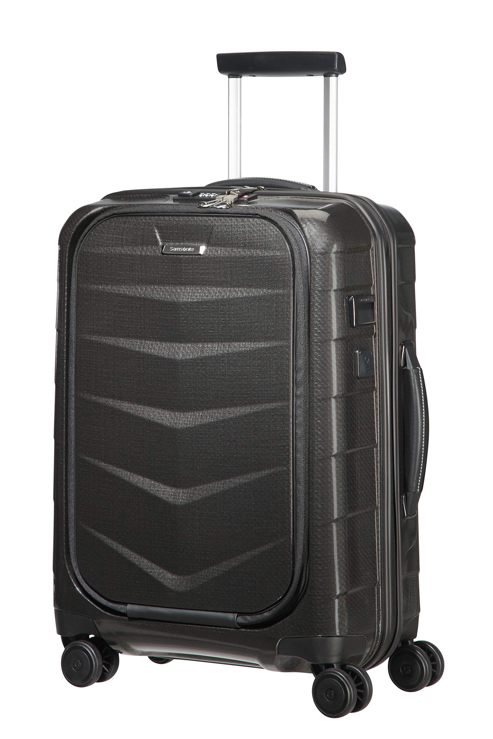 Samsonite Lite-Biz Spinner S (USB) Hand Luggage, 55 cm, 37 Litre, Black
