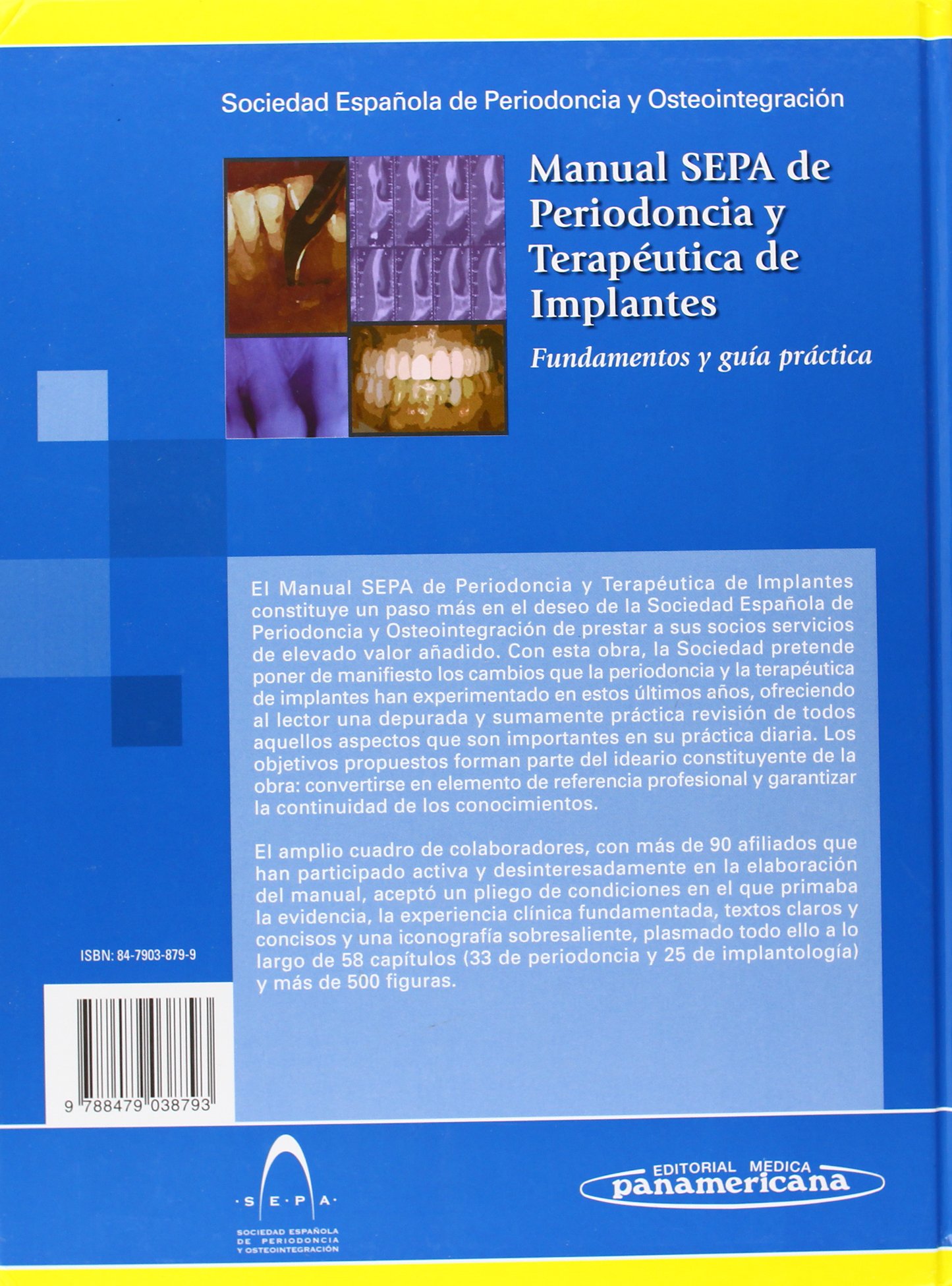 Manual sepa de periodoncia y terapeutica de implan